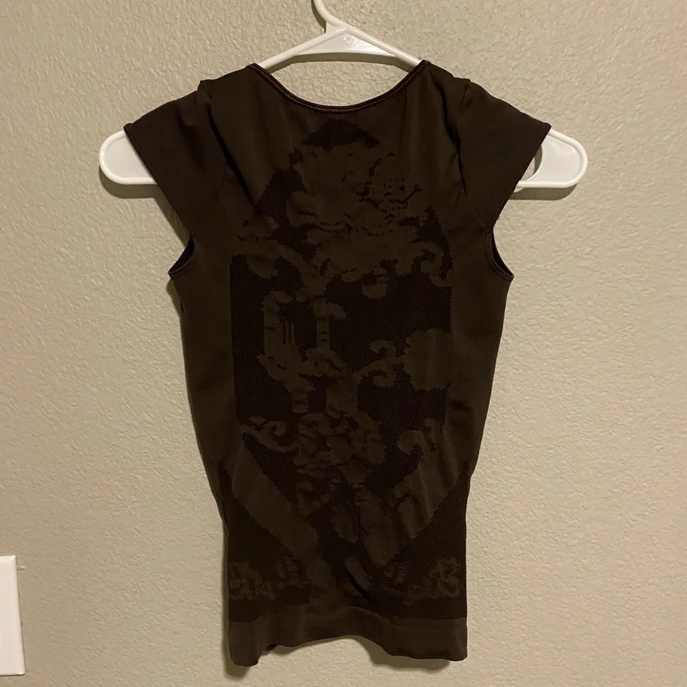 Les Petites Bombes stretchy jersey top - Picture 4 of 6